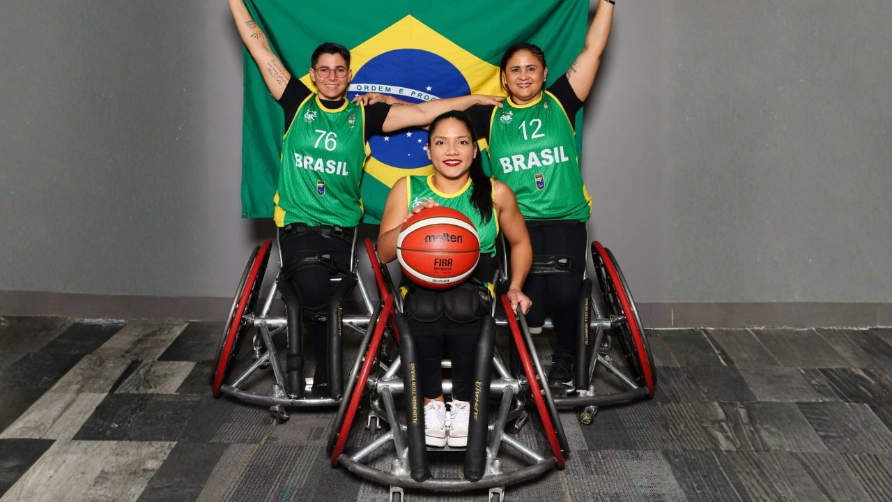 Atletas de projeto da Prefeitura de Fortaleza são convocadas para o Mundial de Basquete em Cadeira d